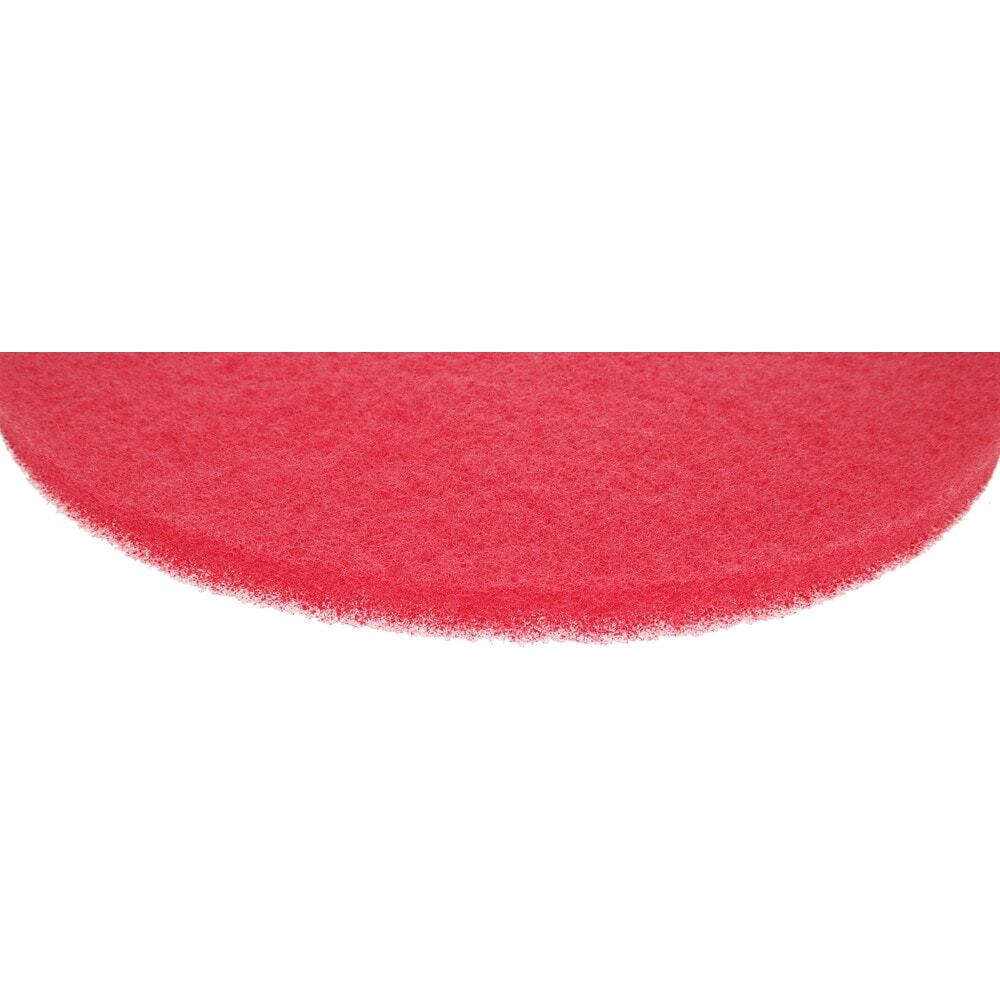 PRO SOURCE High Gloss Floor Machine Buff: 5 Pack, Fine Red Polyester, 19" Diam
