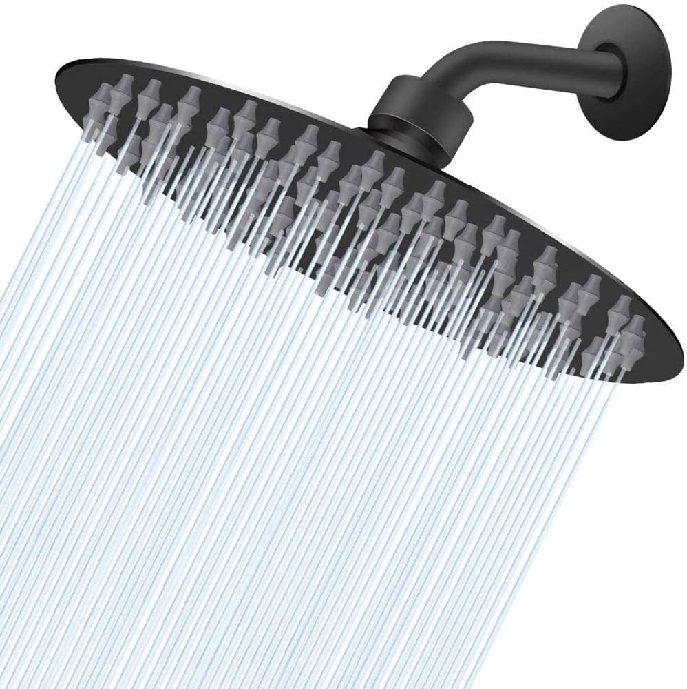 Rain Shower Head, Ultra-Thin Design-Prure Boosting, Awesome