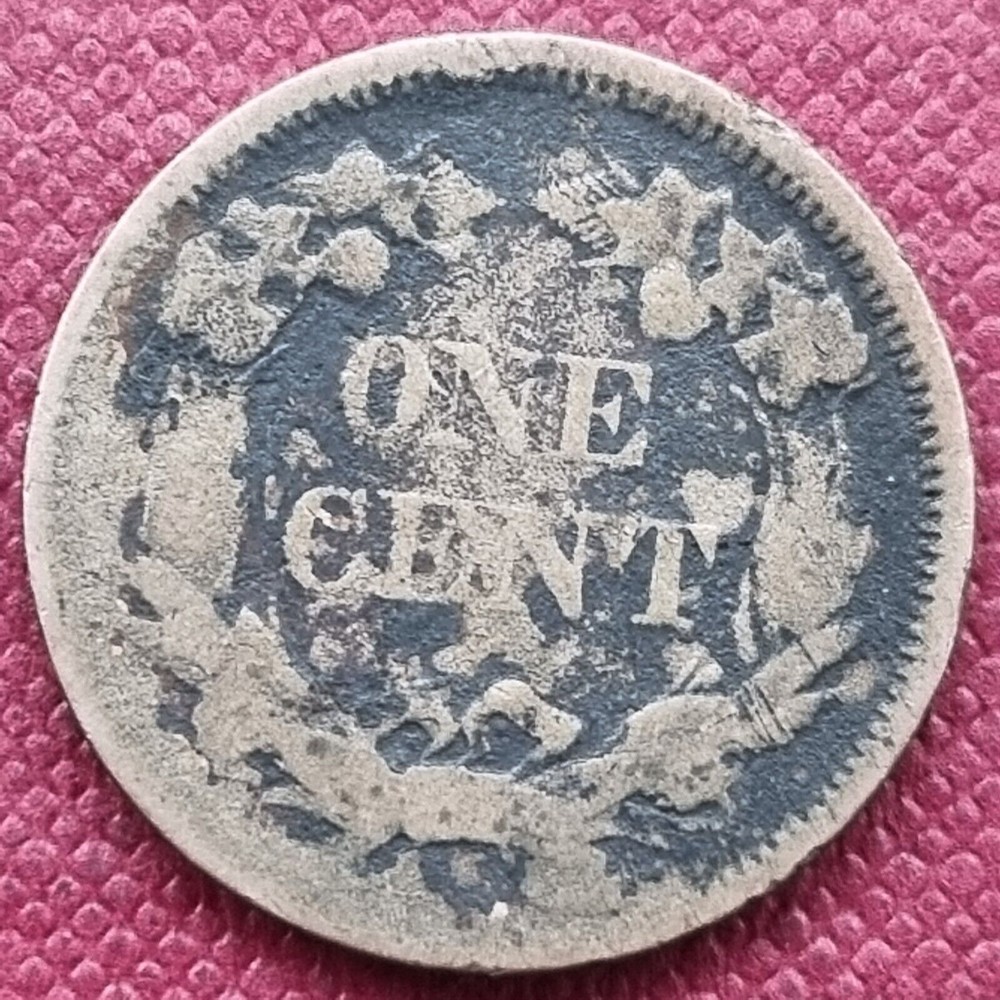 1858 Flying Eagle Cent 1c Circulated #55298