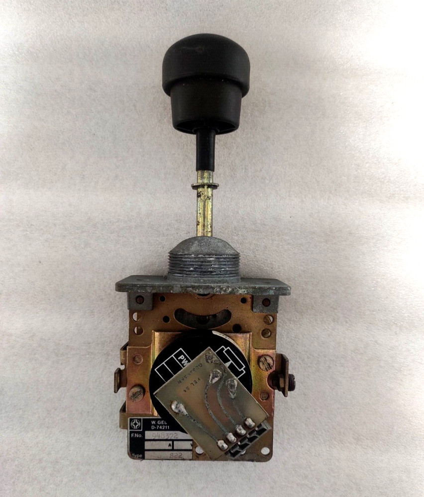 W.Gessmann D-74211 948372 S22 JOYSTICK CONTROLLER
