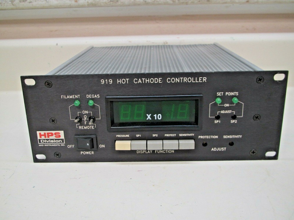 HPS Division MKS Instrumentation Type 919 Hot Cathode Controller Used