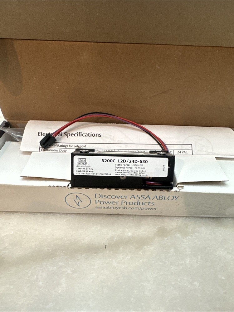 hes 5200C Electric Strike Complete PAC Assa Abloy