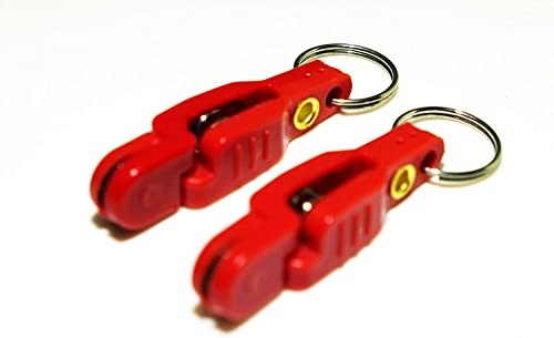 Pro Snap Weights for trolling - Red Clip Red- 25 Clips per pack