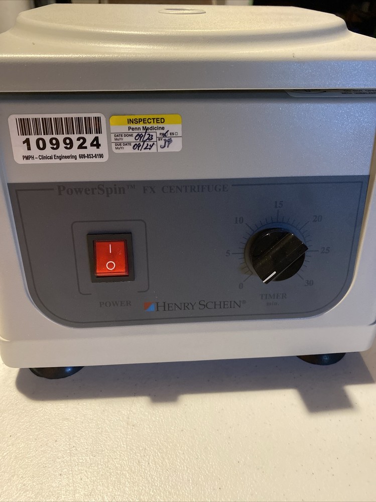 HENRY SCHEIN PowerSpin FX Centrifuge C806 UNICO