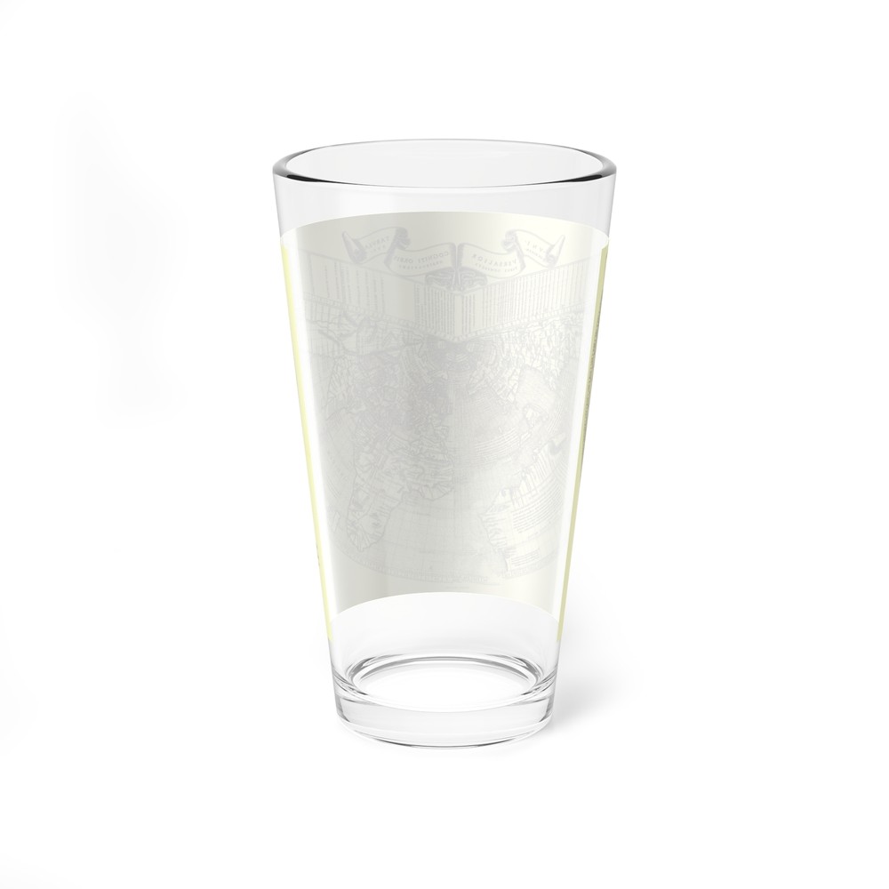 World Map - Ruysch (1508) (Map) Pint Glass 16oz