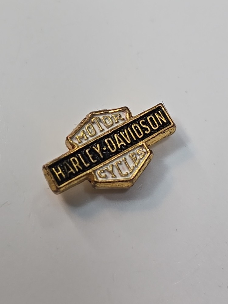 Harley Davidson Logo Lapel Pin Very Very Small