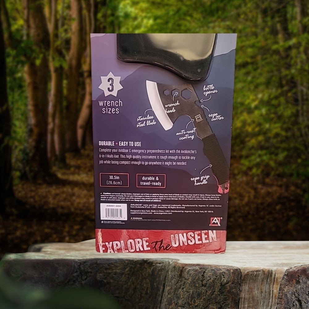 Axe W/ Sheath 6-in-1 Multi-purpose Tools Avalanche