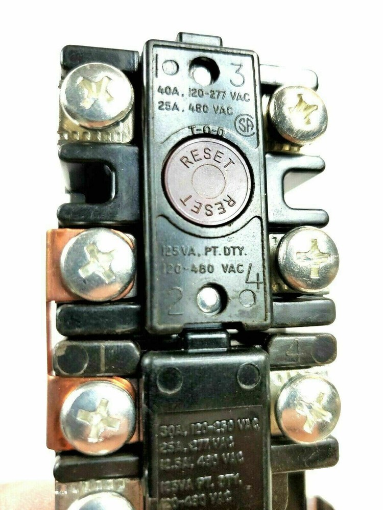 Hi Limit, Upper Thermostat RHEEM Combo THERM-O-DISC 120/480 VAC 48160 NOS