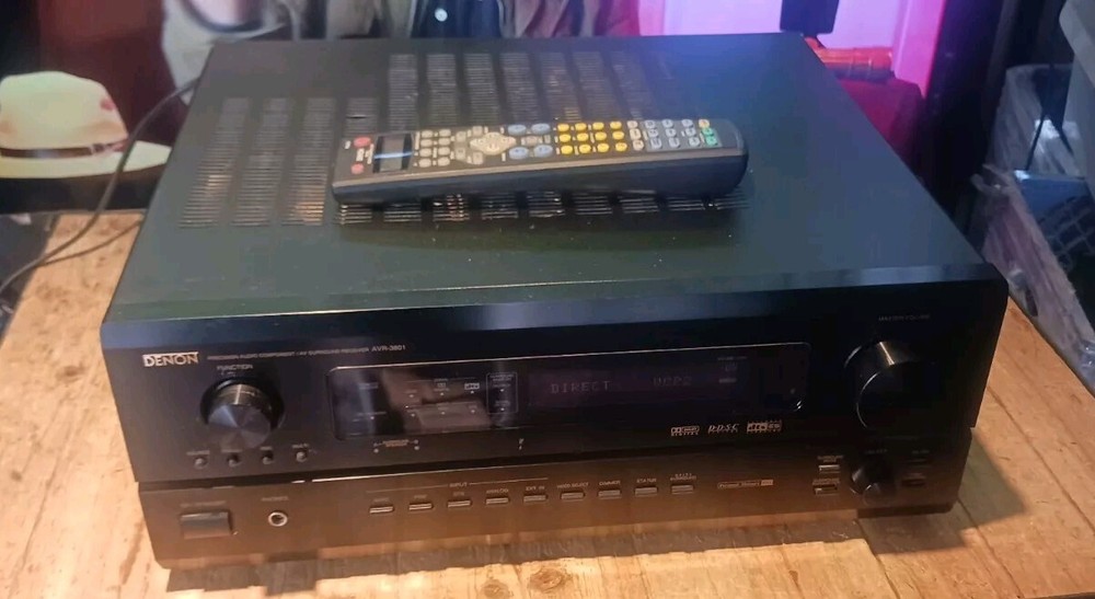 Denon AVR-3801 Precision Audio Component AV Surround Receiver