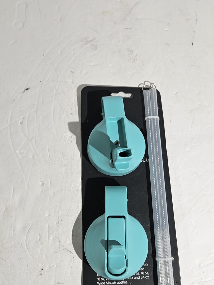The Mass Wide Mouth Straw Lid - Mint