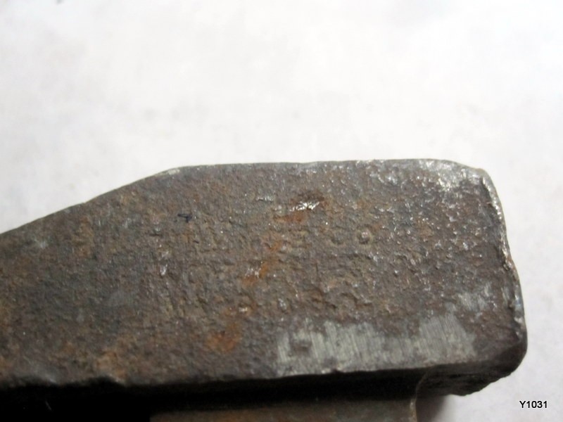 Antique l coe's 10" Adjustable monkey nut wrench wood handle e7