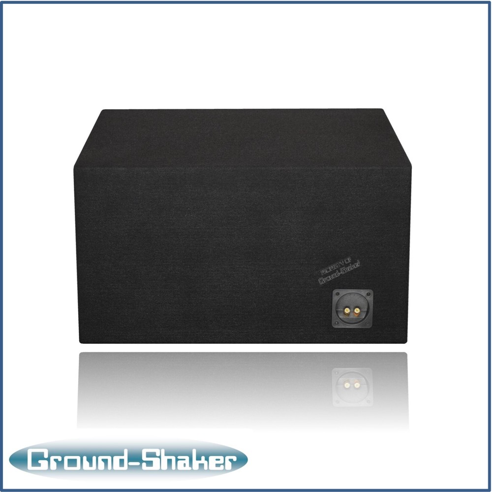 Ground Shaker Single Competition Ported / Vented Sub Box Subwoofer Enclosure