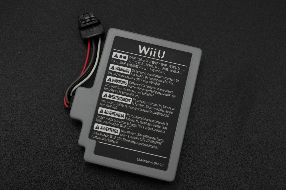 Replacement Battery For Nintendo Wii U Remote Controller Gamepad WUP012