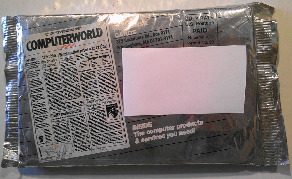 1989 COMPUTERWORLD Direct Response Cards Deck - New, unopened