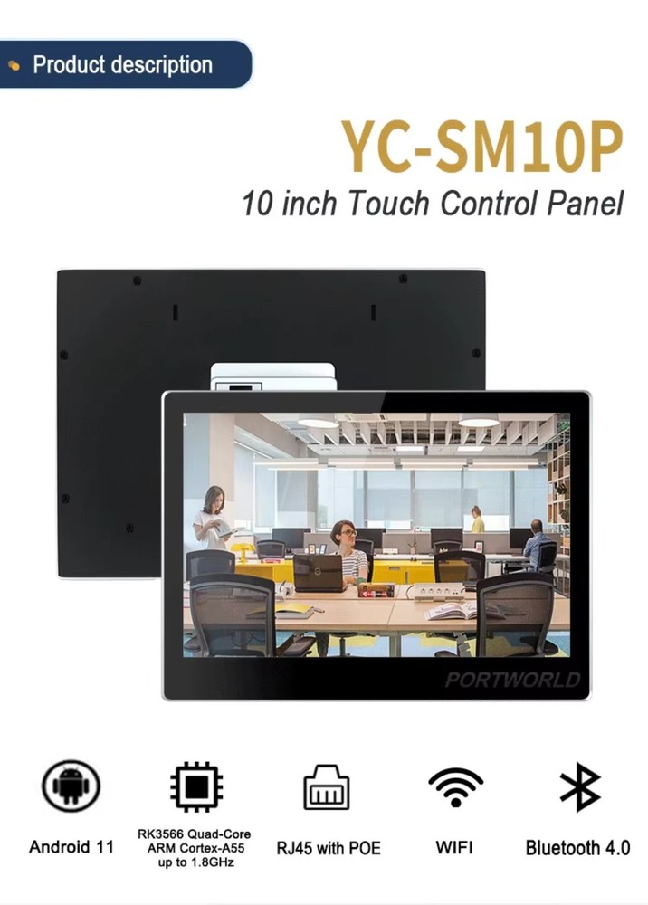 Home Automation 10 Inch Central Control Panel