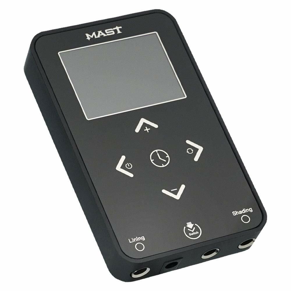 Mast Touch Tattoo Power Supply Dual Connect OLED Screen 3.42A Start-up Function
