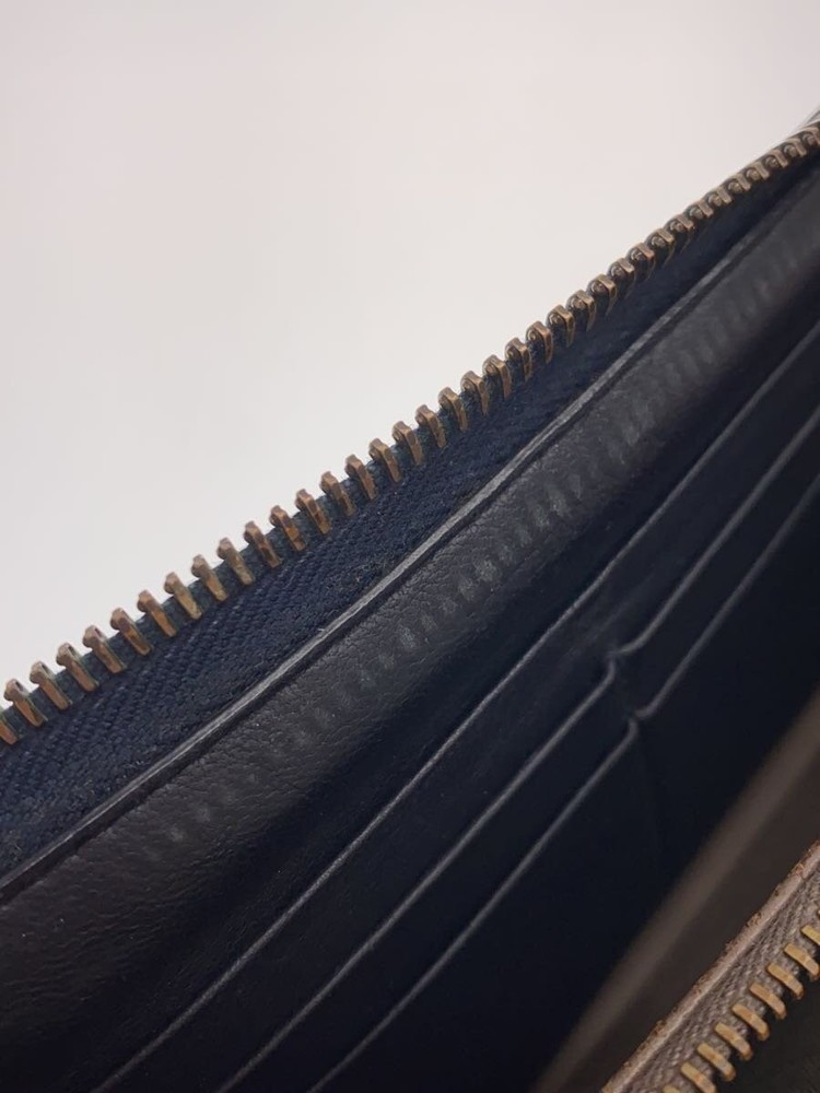BOTTEGA VENETA Long Wallet Brown Patterned Men's