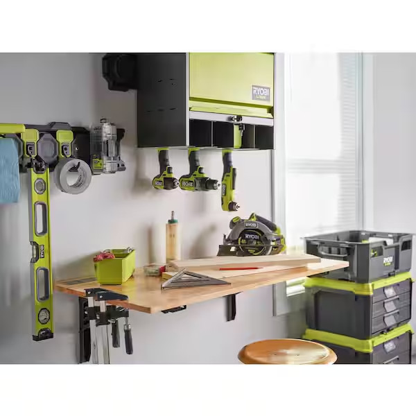 RYOBI Stowaway Wall Mounted Folding Workbench Table