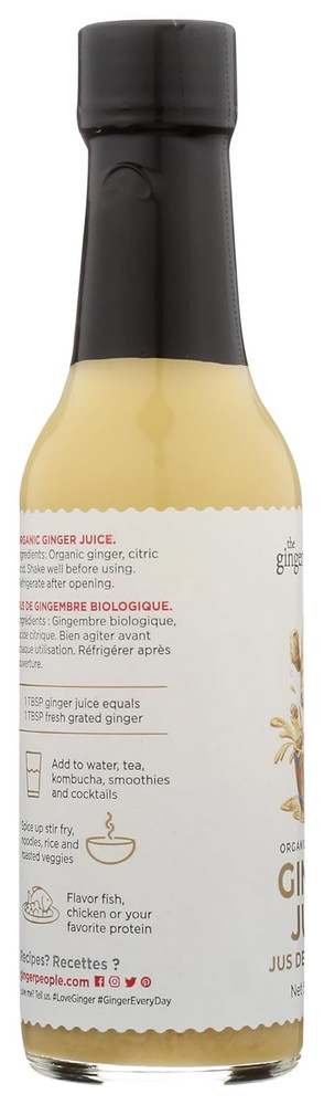 Organic Ginger Juice, 5Oz