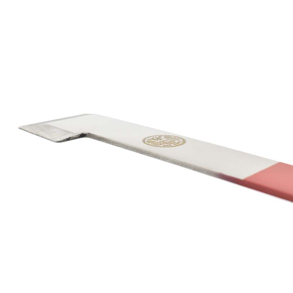 Plastic Handle 10-1/2" Long Stainless Steel Hive Tool One Sharp End, One Hook