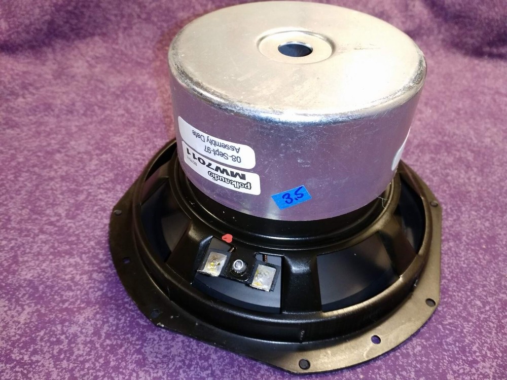 POLK Woofer MW7011 RT1000P EXCELLENT