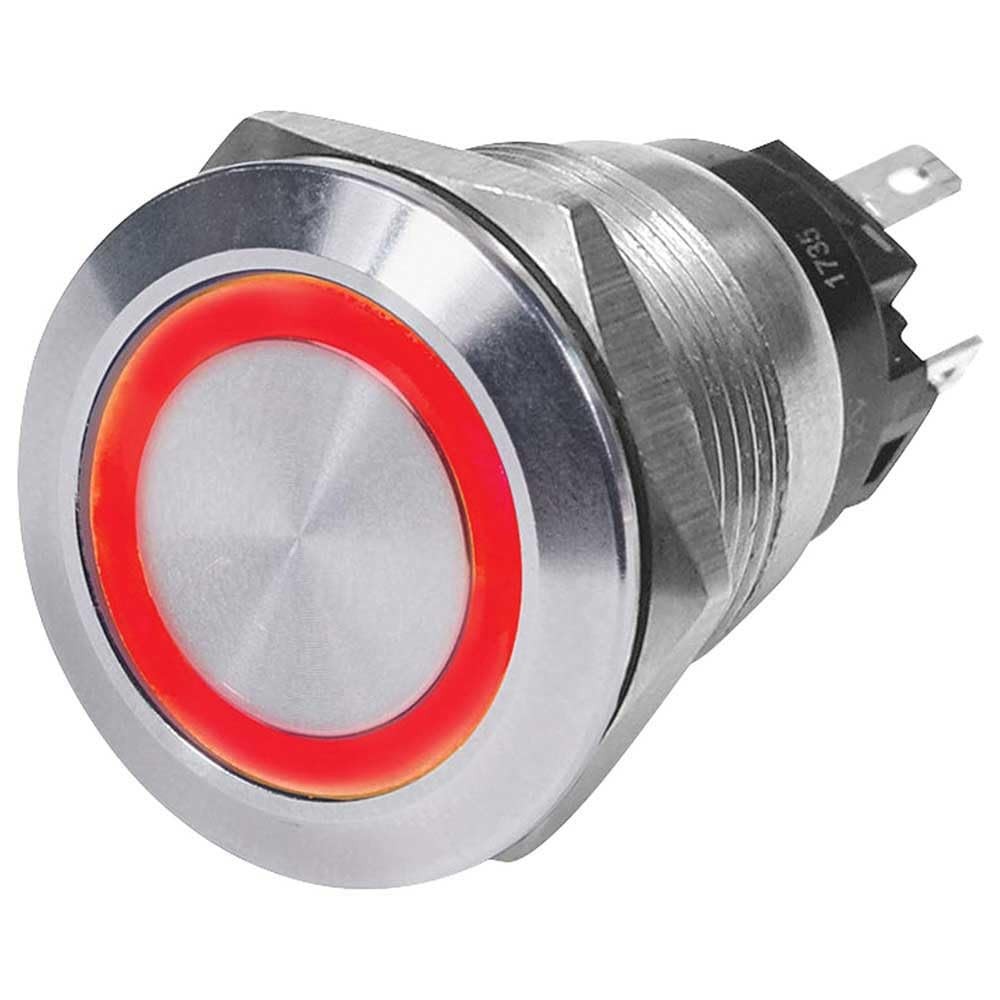 4163 Switch Button Off-ON RED, 10 Amp