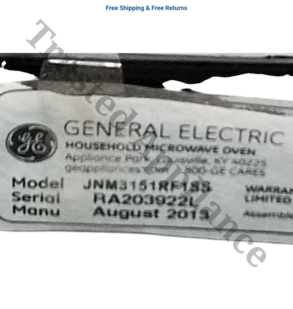 GE Microwave Control Panel Console WB56X20991 SILVER