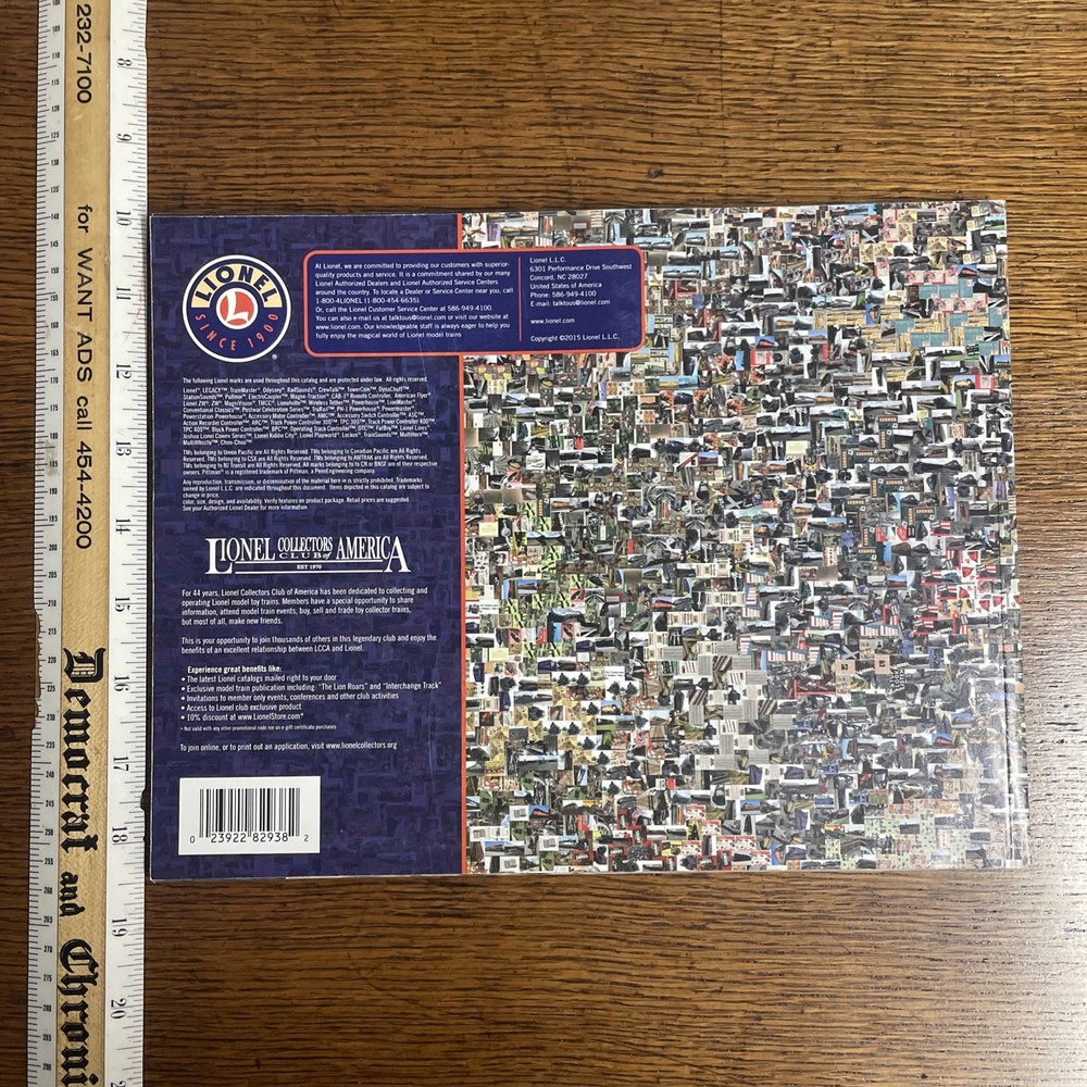Lionel Volume Two Catalog 2015