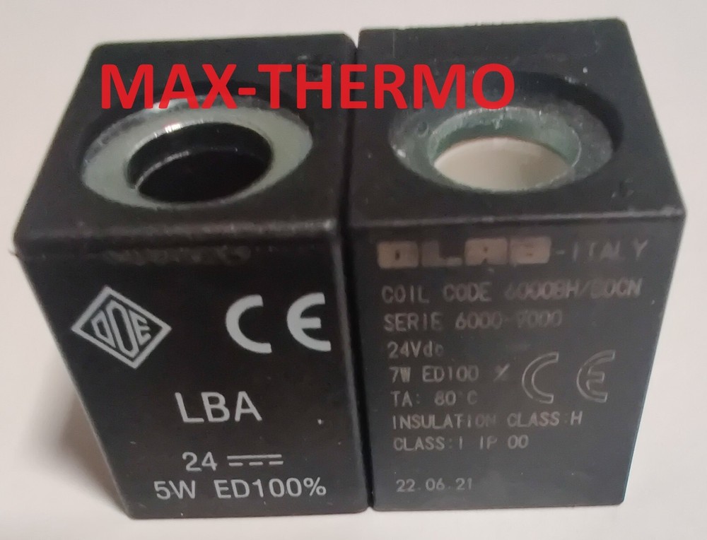 Olab 6000BH/B0CN solenoid valve coil 24VDC OR ODE LBA THAY ARE SAME