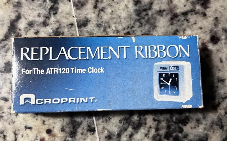 Pyramid 2400 Time Recorder Replacement Ribbon - Employees Time Punch Clock