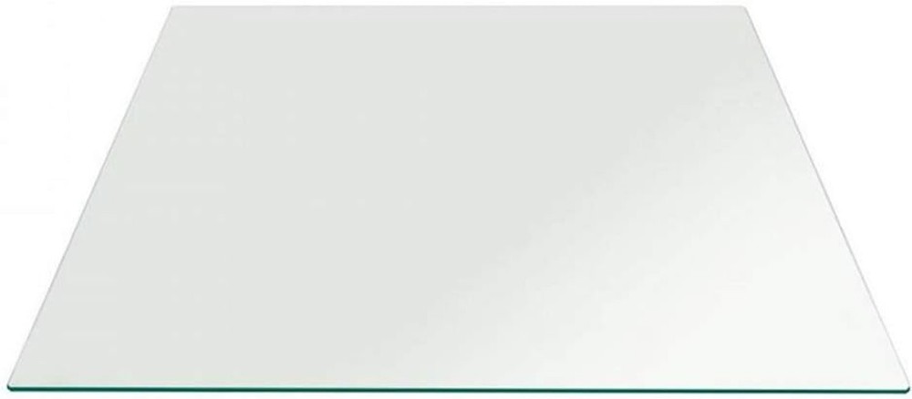 WGV Large Square Mirror Plate 12" Width, 4.2 mm Thickness, Frameless Sanded E...