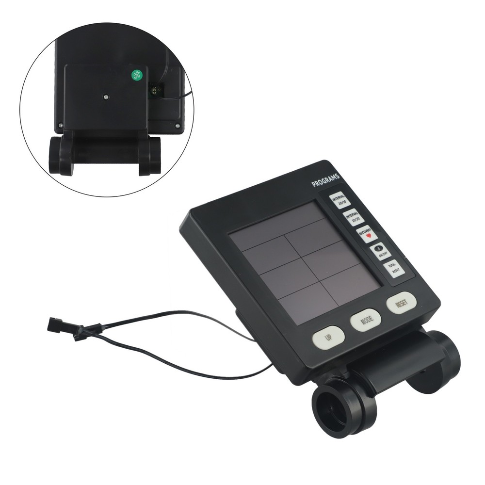 Multifunction Rowing Machine Speedometer Practical LCD Display Counter Monitor