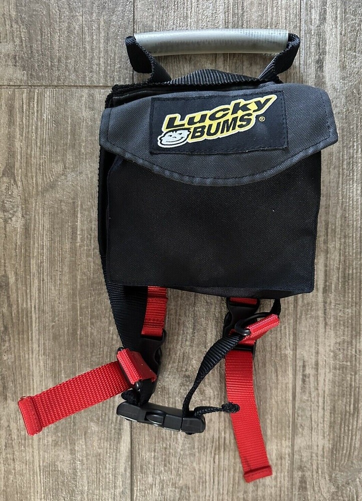 Lucky Bums Kids Ski Harness Trainer Grip ‘n Guide Handle Leashes Straps Backpack