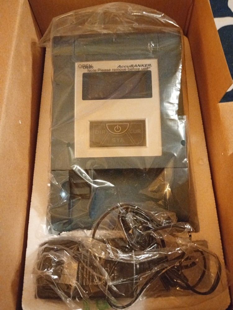 Accubanker D580 Pro Authenticator Multi Currency Detector