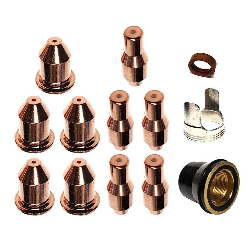 Nozzle& Electrode Replacement-Kit for Harbor Freight Titanium 45A Plasma Cutter