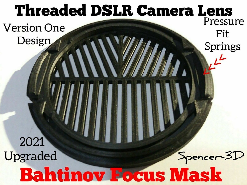 62mm Thread DSLR Camera Lense Bahtinov Focus Mask