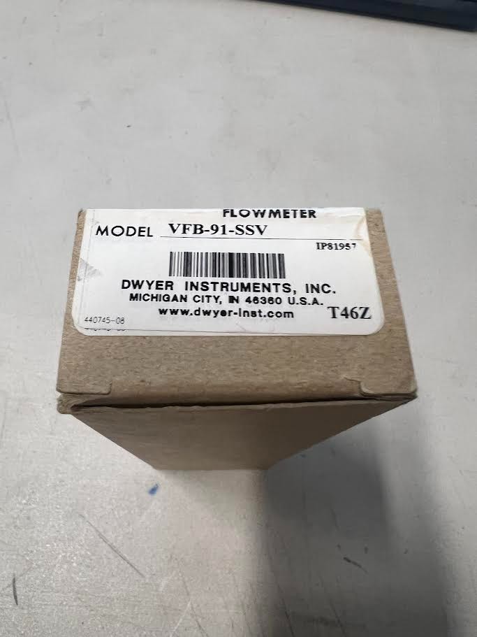 DWYER Instruments VFB-91-SSV Series VFB VISI-Float Flowmeter New NIB