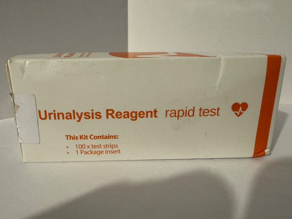 URINALYSIS REAGENT RAPID TESTKIT- 100 X TEST STRIPS - 1 PACKAGE INSERT SEALED