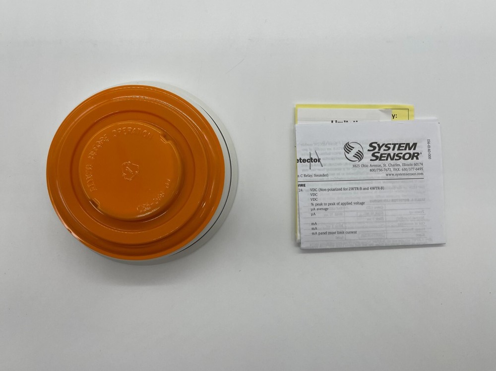 System Sensor 2WTR-B - Same Day Shipping (SEALED)