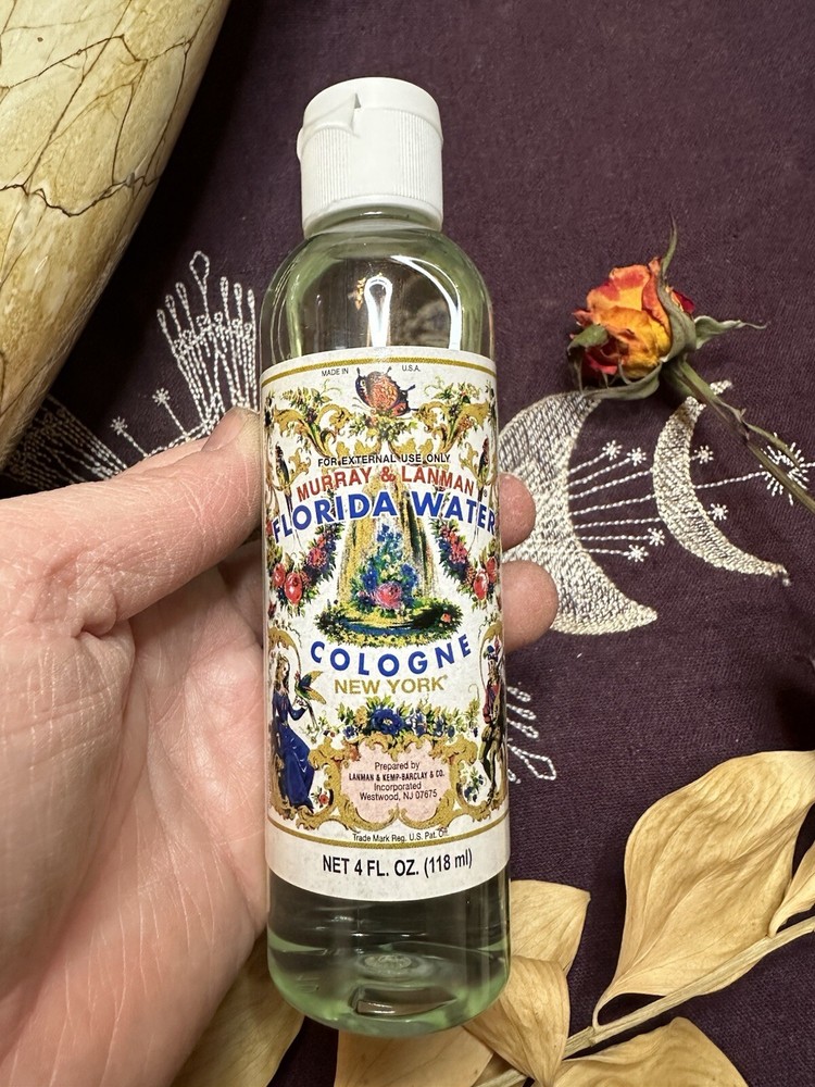 4 oz Florida Water, Cleansing, Remove Negativity, Pagan, Witchcraft