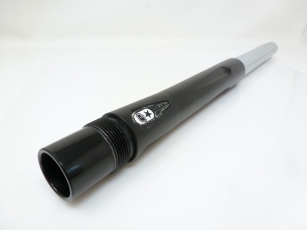 PLANET ECLIPSE 14" 2-PIECE SHAFT BARREL KIT SILVER BLACK AUTOCOCKER THREAD DYE 2