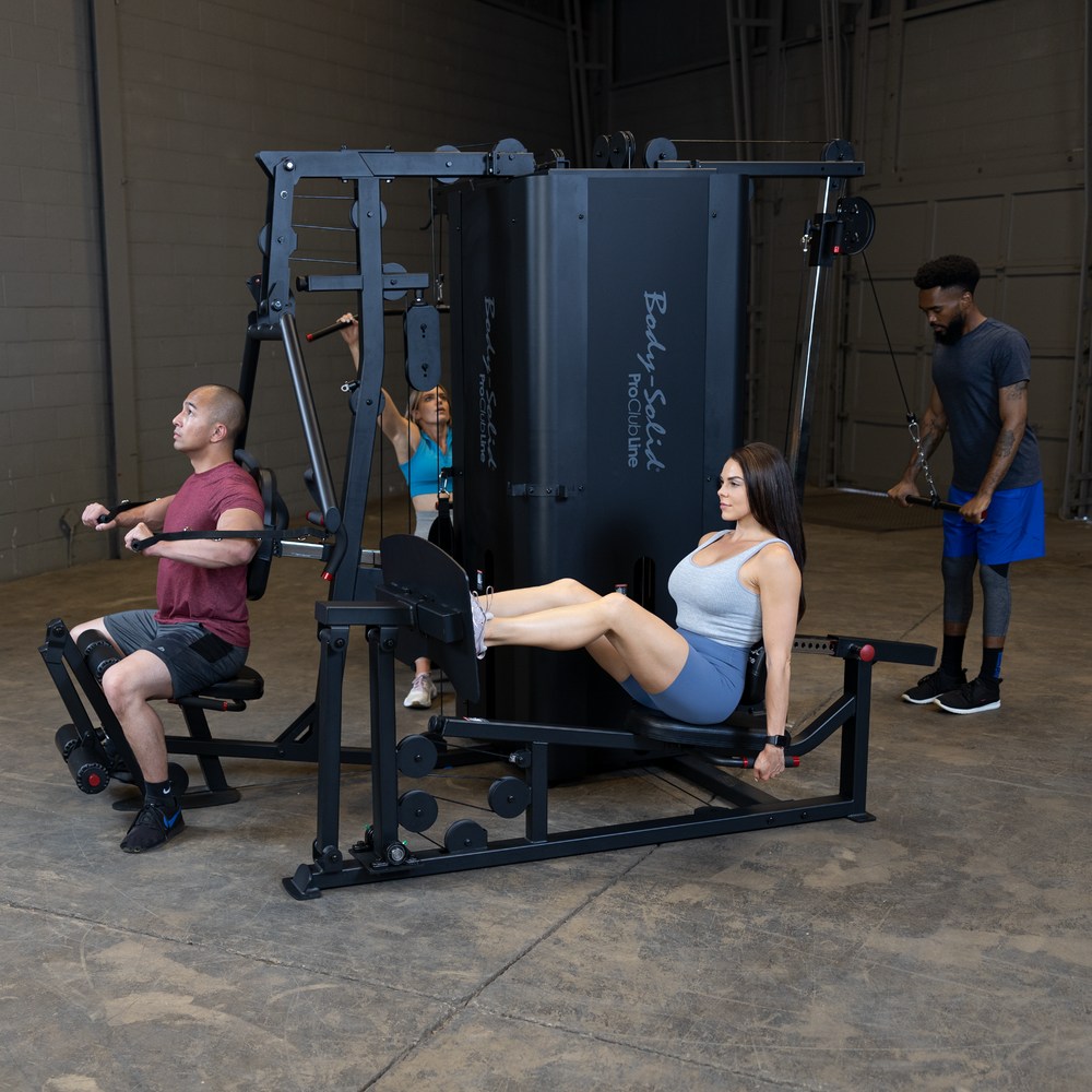 Body Solid S1000 Commercial Four Stack Gym Multi Station Selectorized Machine