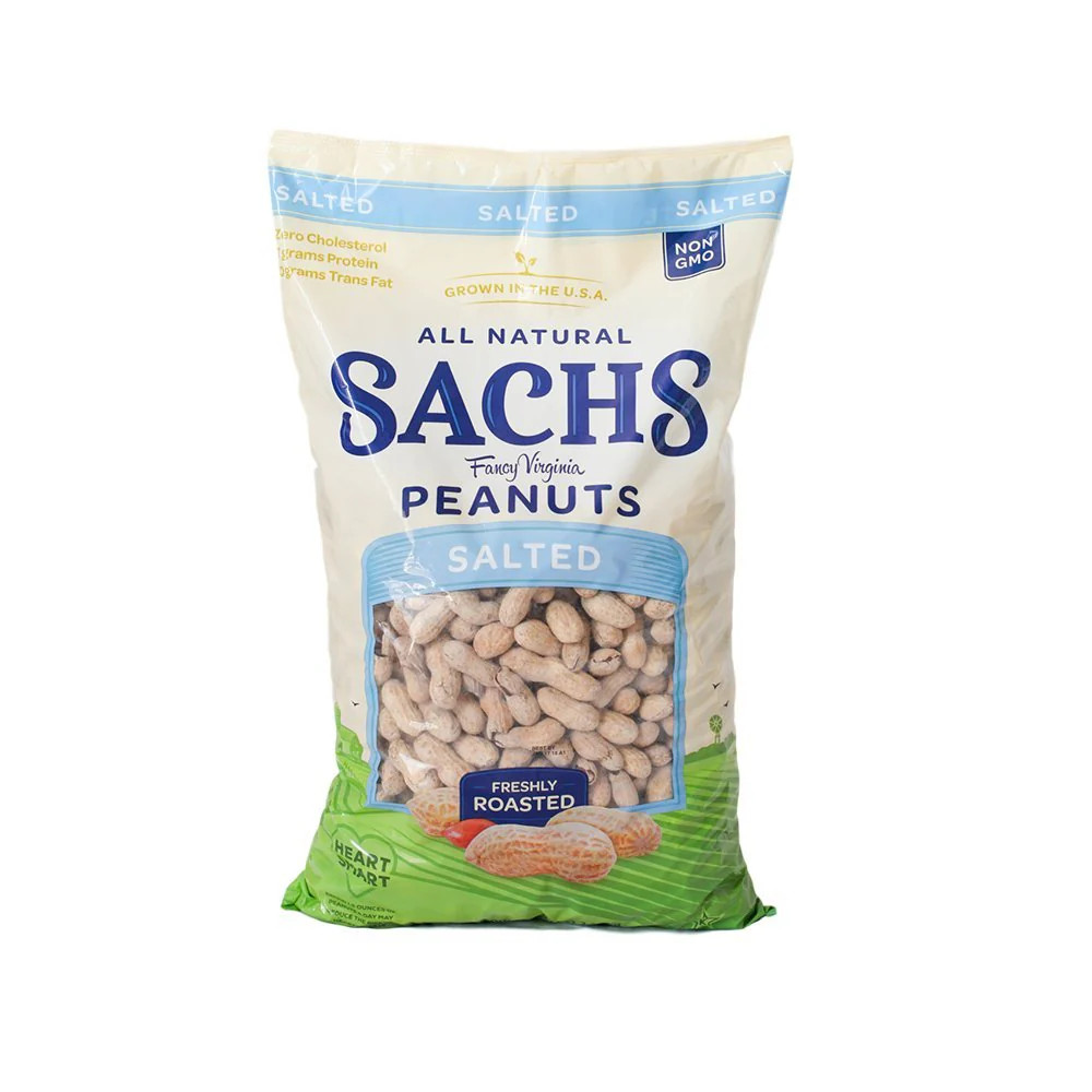 Sachs In-Shell Peanuts  Salted  5 lbs