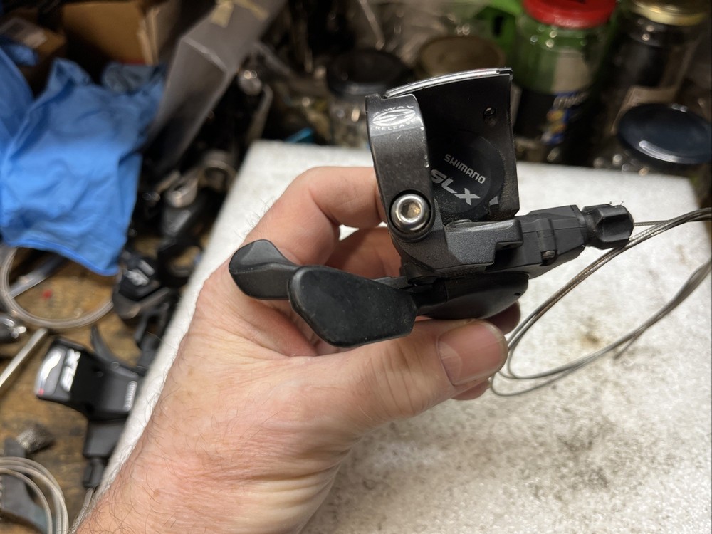Left Front Shimano SLX SL-M660 3 Speed Trigger Shifter