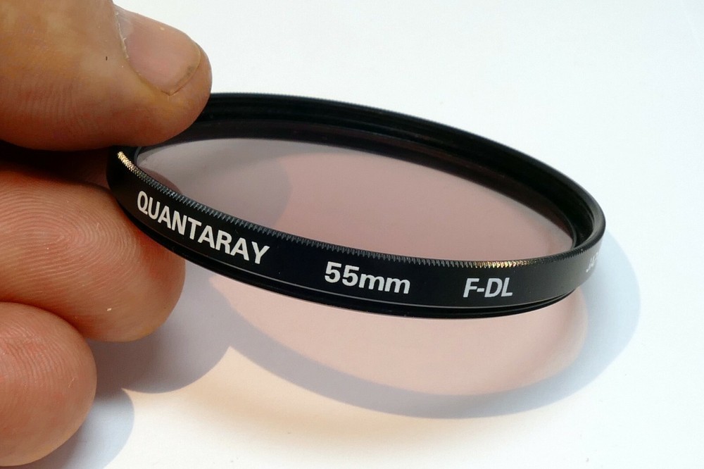 Quantaray 55mm Filter M.G. FL-D fluorescent to daylight conversion
