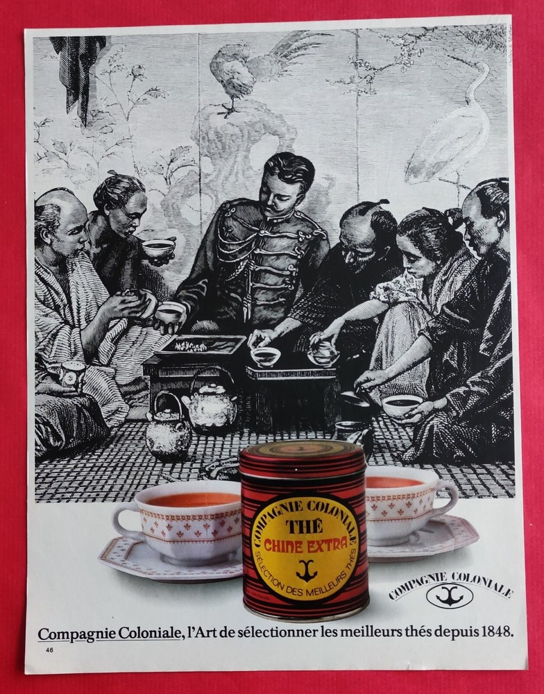 Press Ad: THE de CHINA EXTRA de la COLONIALE 1982
