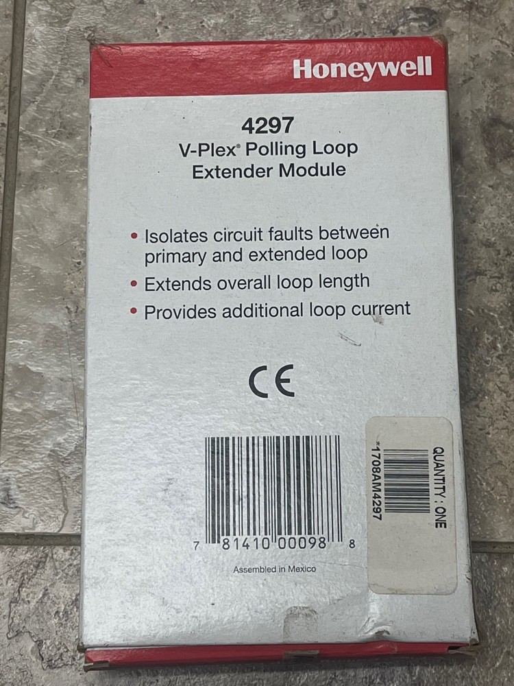 Honeywell 4297 V-Plex Loop Isolation/Extender Module