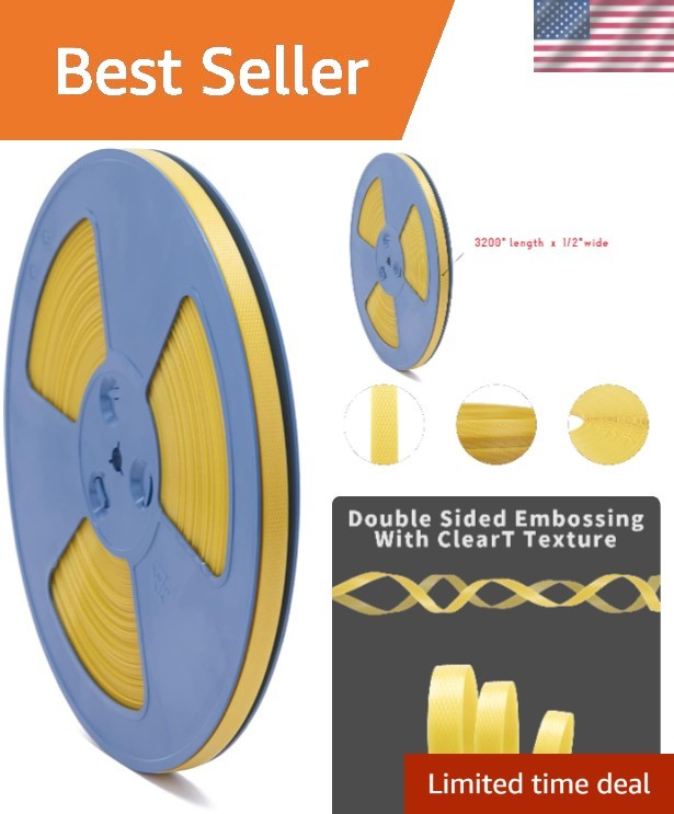 Durable Polypropylene Strapping Roll 1/2" x 3200" - Secure Packaging Solution