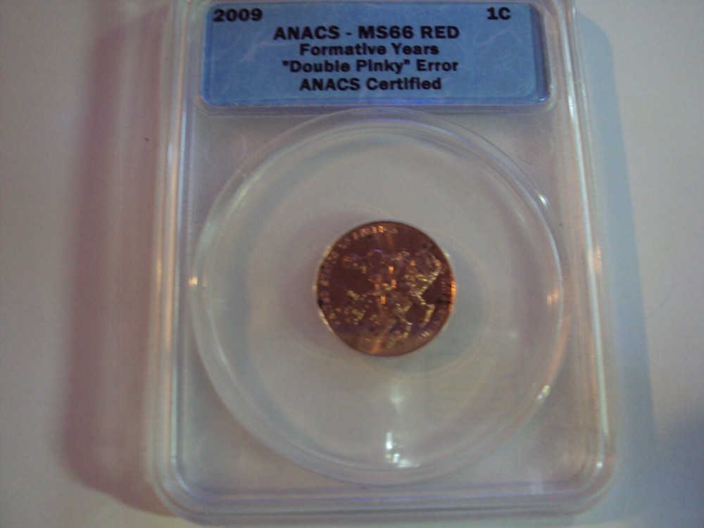 2009 1c anacs ms 66 red formative years double pinky error