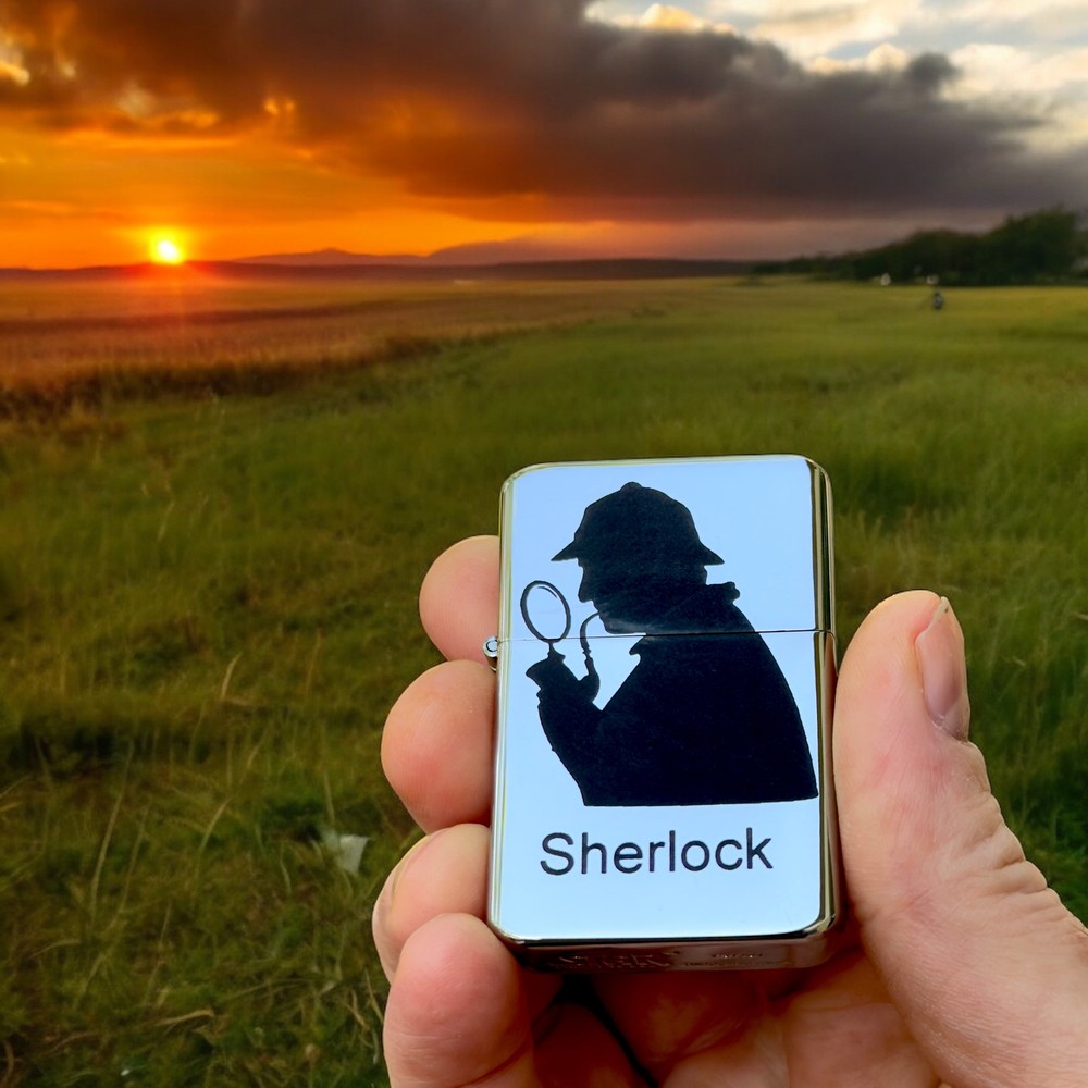 Lighter - Sherlock High Polish Chrome